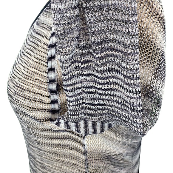 Rag & Bone Casual Gray Mesh Allgauer Raglan Top - Picture 11 of 15